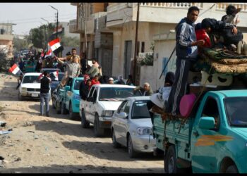 Egyptian villagers return home afte terrorism eradicated