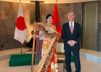 Japanese Harpist Plays Morocco's National Anthem in Tokyo – Morocco World News