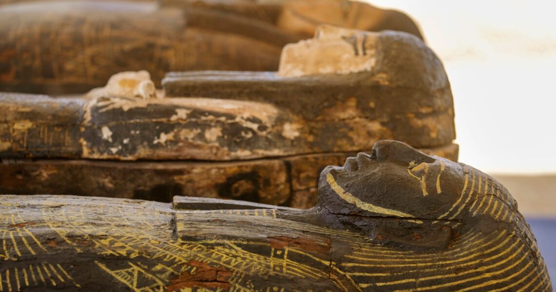 Egypt displays trove of newly discovered ancient artifacts