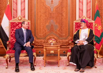 HM the Sultan, President of Egypt hold official talks