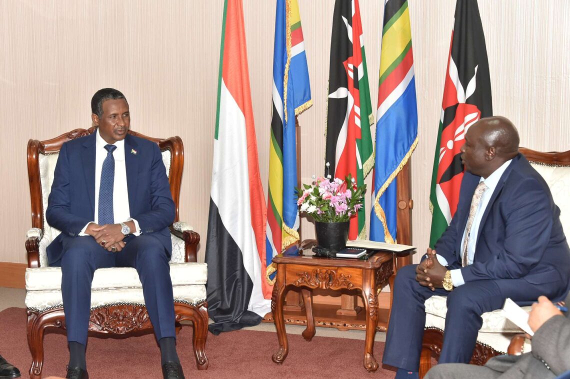 Sudan leaders seek Presient Ruto’s help to return into African Union fold