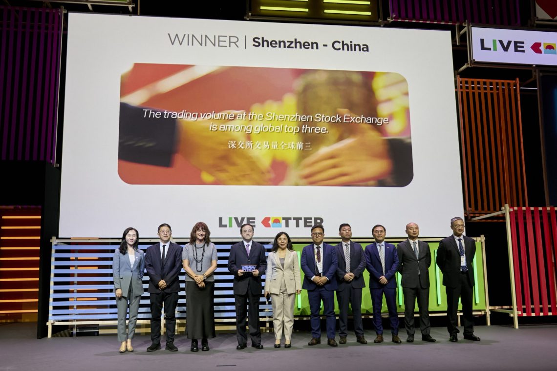 Shenzhen China Wins “World Smart City Awards