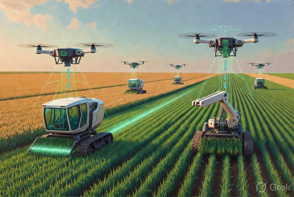 $24.6 Billion by 2035 — How AI-Powered Harvesting Is Optimizing Agricultural Yields